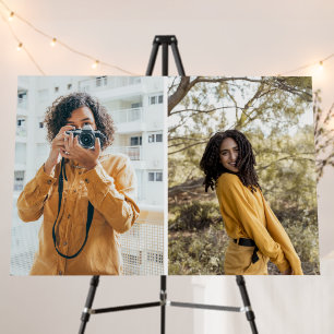 Design Your Own 2 Photo Collage Foam Board