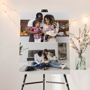 Design Your Own 2 Photo Collage Foam Board