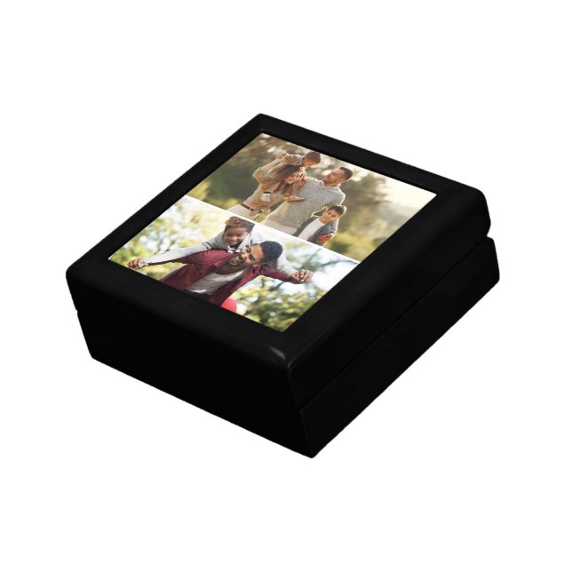 Design Your Own 2 Photo Collage Gift Box (Side)