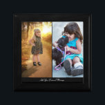 Design Your Own 2 Photo Collage Gift Box<br><div class="desc">Customize your photography. You can make this custom product for special occasions like weddings,  birthdays,  Christmas,  Holidays,  Memorials,  Graduation,  Anniversaries and more. It can also be given as a gift to your best friend,  close friend,  family,  and relatives.</div>