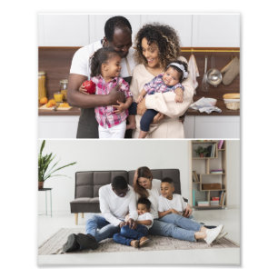Design Your Own 2 Photo Collage Print