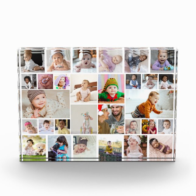 Design Your Own 30 Photo Collage (Front)