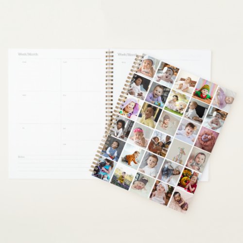 Design Your Own 30 Photo Collage Planner