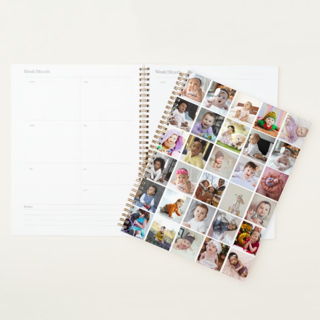 Design Your Own 30 Photo Collage Planner (Display)
