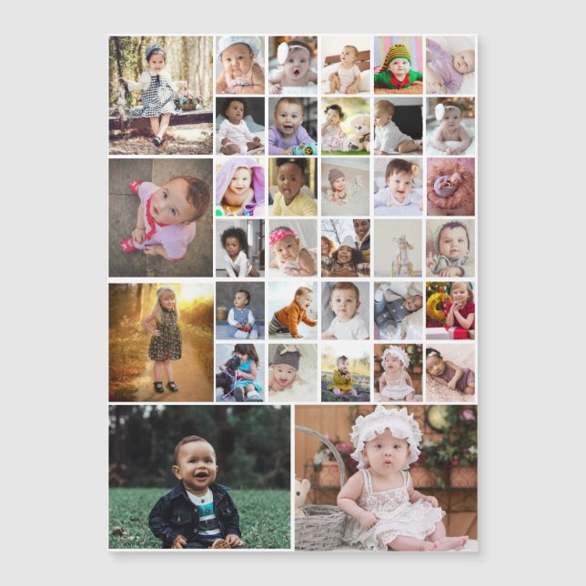 Design Your Own 35 Photo Collage (Front)