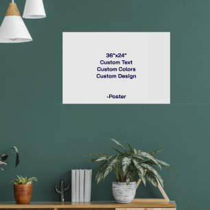 Design Your Own 36"x24" Matte Poster
