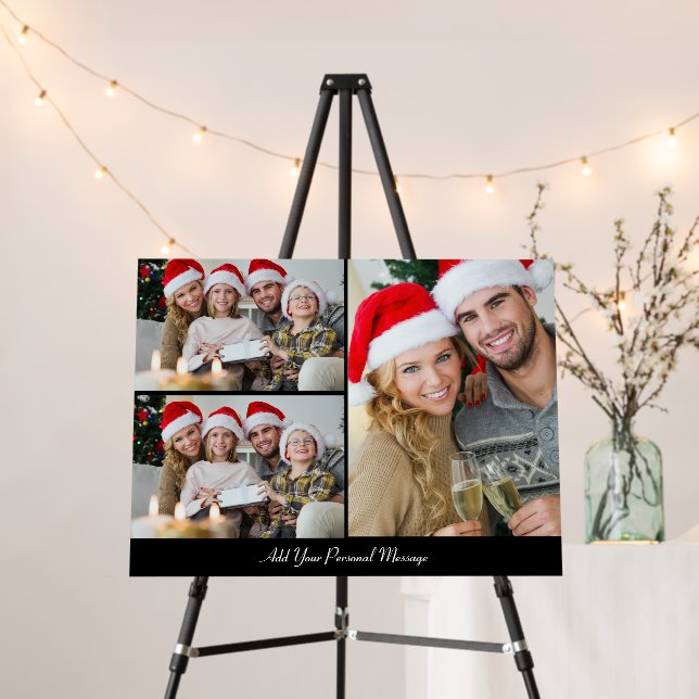 Design Your Own 3 Photo Collage Foam Board (In Situ (Stand))