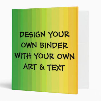 DESIGN YOUR OWN 3 RING BINDER