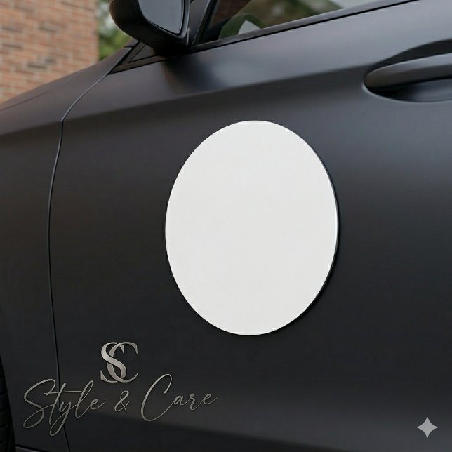 Design Your Own 3" x 3" Small Circle Car Magnet (Design Your Own 3 x 3 Small Circle Car Magnet)