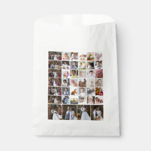 Design Your Own 40 Photo Collage Favor Bag