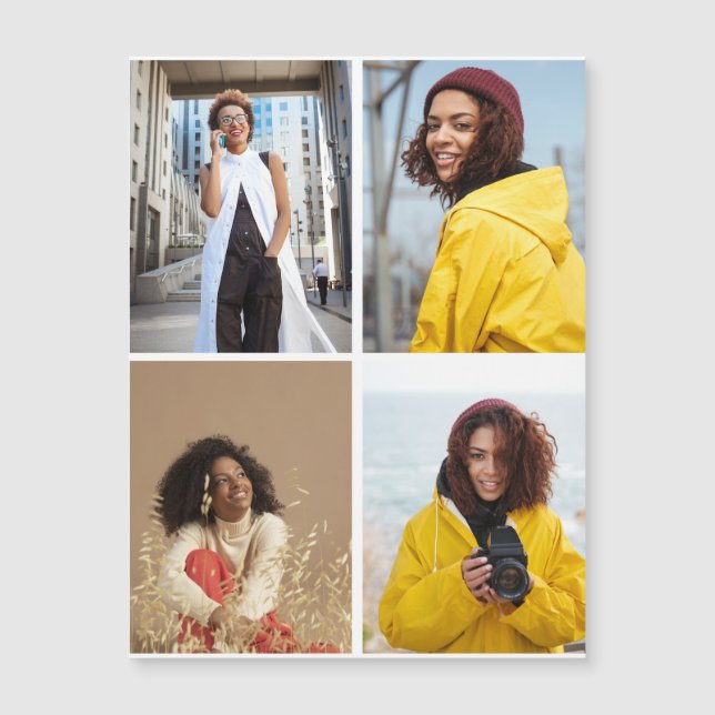 Design Your Own 4 Photo Collage (Front)