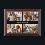 Design Your Own 4 Photo Collage Award Plaque<br><div class="desc">Customize your photography. You can make this custom product for special occasions like weddings,  birthdays,  Christmas,  Holidays,  Memorials,  Graduation,  Anniversaries and more. It can also be given as a gift to your best friend,  close friend,  family,  and relatives.</div>