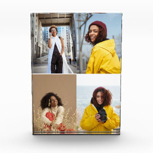 Design Your Own 4 Photo Collage Block