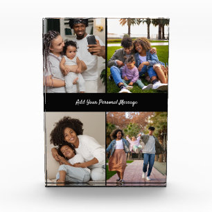 Design Your Own 4 Photo Collage Block