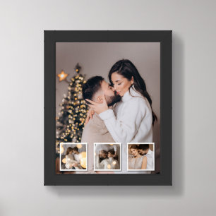Design Your Own 4 Photo Collage Framed Art