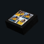 Design Your Own 4 Photo Collage Gift Box<br><div class="desc">Customize your own personal photography. You can make this custom product for special occasions like weddings,  birthdays,  Christmas,  Holidays,  Memorials,  Graduation,  Anniversaries and more. It can also be given as a gift to your best friend,  close friend,  family,  and relatives.</div>