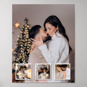 Design Your Own 4 Photo Collage Poster