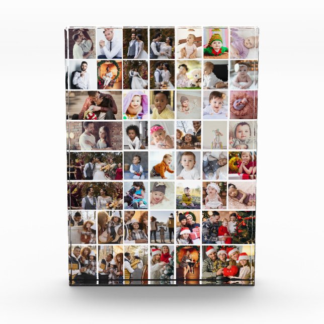 Design Your Own 50 Photo Collage (Front)