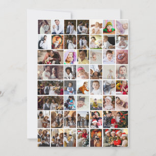 Design Your Own 50 Photo Collage Card