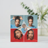 Design Your Own 5 Photo Collage (Standing Front)