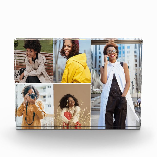 Design Your Own 5 Photo Collage (Front)