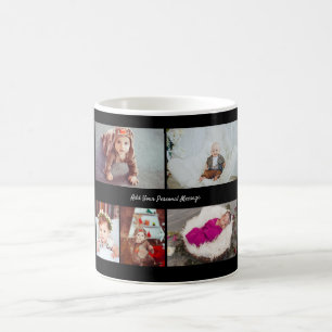 Design Your Own 5 Photo Collage Coffee Mug