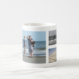 Design Your Own 5 Photo Collage | Family Vacation Coffee Mug