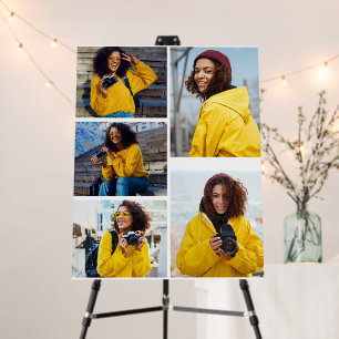 Design Your Own 5 Photo Collage Foam Board