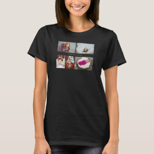 Design Your Own 5 Photo Collage T-Shirt