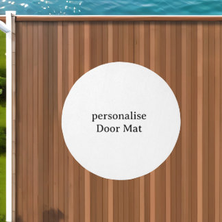 Design Your Own 5' Round' Outdoor Rug