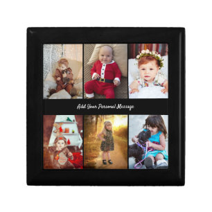 Design Your Own 6 Photo Collage Gift Box