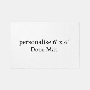 Design Your Own 6' x 4" Door Mat
