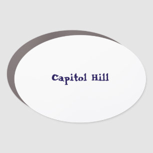 Design Your Own 6" x 4" Oval Car Magnet
