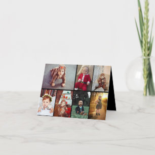 Design Your Own 7 Photo Collage Card