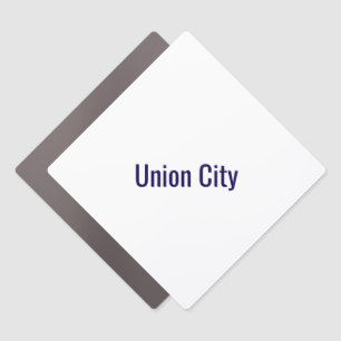 Design Your Own 7" x 7" Diamond Rounded Car Magnet