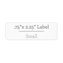 Design Your Own 8.5 X 11 Label