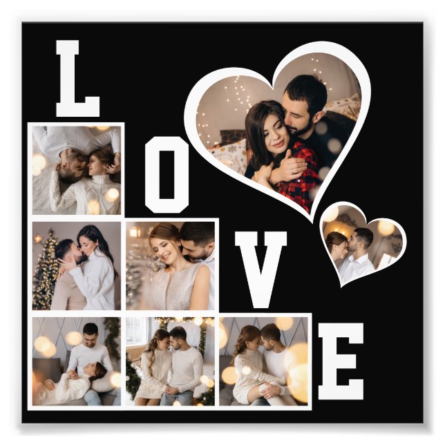 Design Your Own 8 Photo Collage (Front)