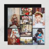 Design Your Own 8 Photo Collage (Front/Back)