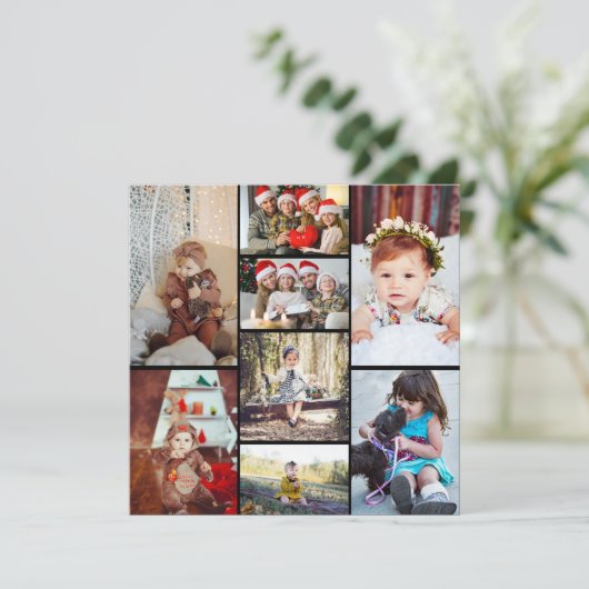 Design Your Own 8 Photo Collage (Standing Front)