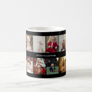 Design Your Own 8 Photo Collage Coffee Mug