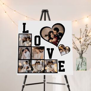 Design Your Own 8 Photo Collage Foam Board