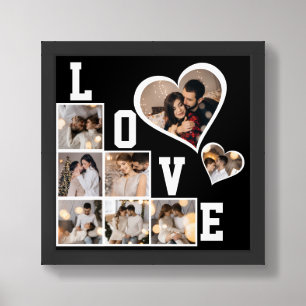 Design Your Own 8 Photo Collage Framed Art