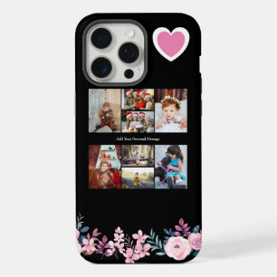 Design Your Own 8 Photo Collage iPhone 15 Pro Max Case