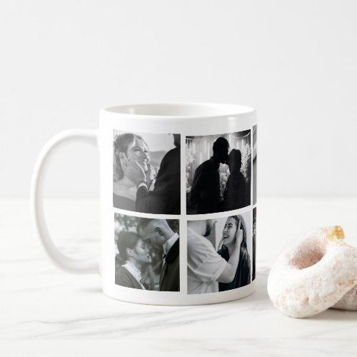 Design Your Own 8 Photo Collage Lovefamily Coffee Mug