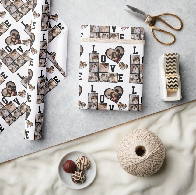 Design Your Own 8 Photo Collage Wrapping Paper (Crafts)