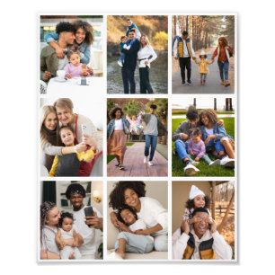 Design Your Own 9 Photo Collage