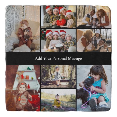 Design Your Own 9 Photo Collage Trivet