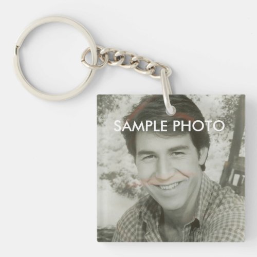 Design Your Own Add Your Photo Keychain