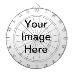 Design Your Own - Add Your Text Dartboard With Darts