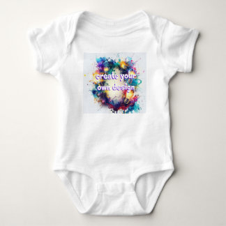 Design your own baby messenger - Unique and person Baby Bodysuit